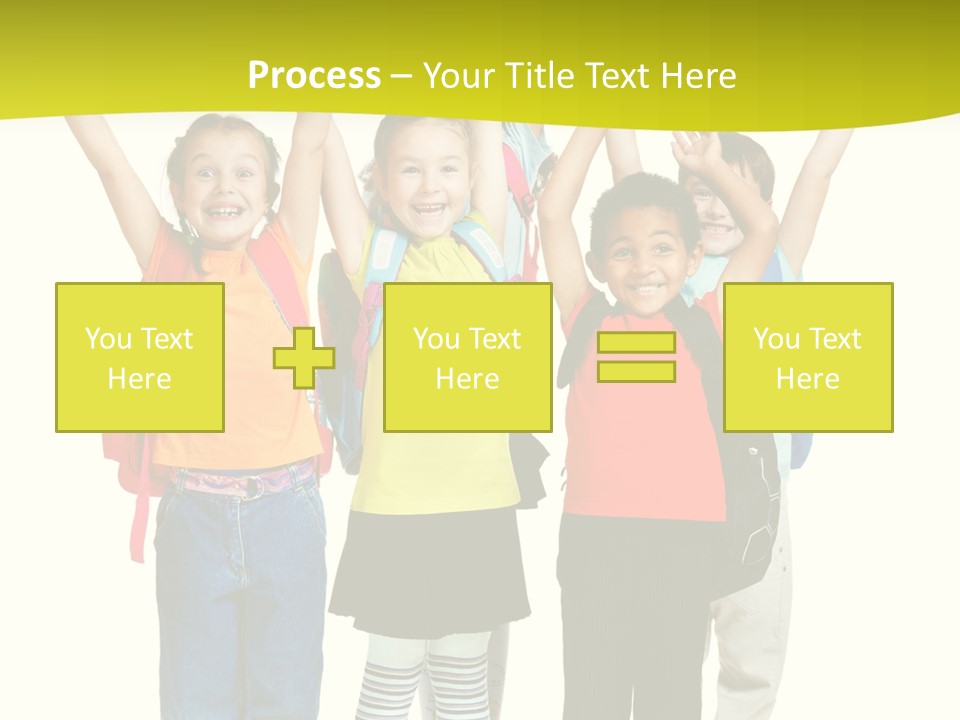 Several Bright Small PowerPoint Template