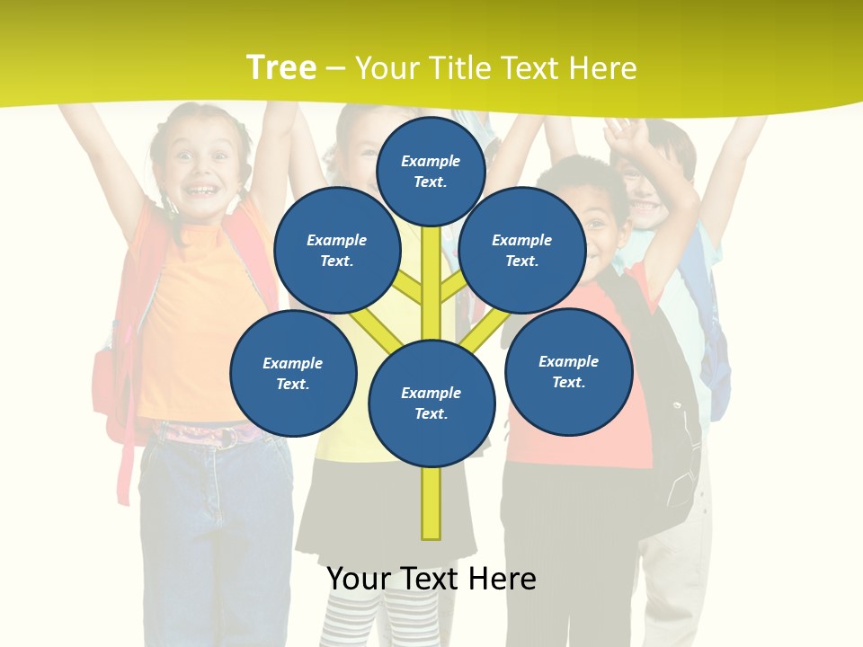 Several Bright Small PowerPoint Template