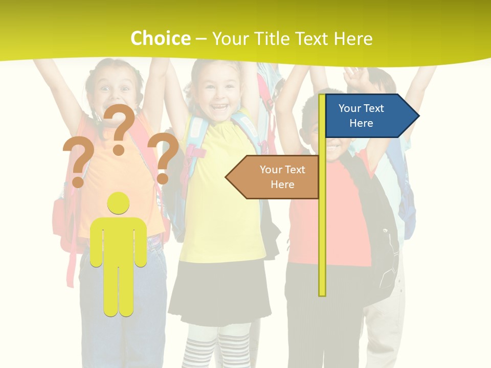 Several Bright Small PowerPoint Template