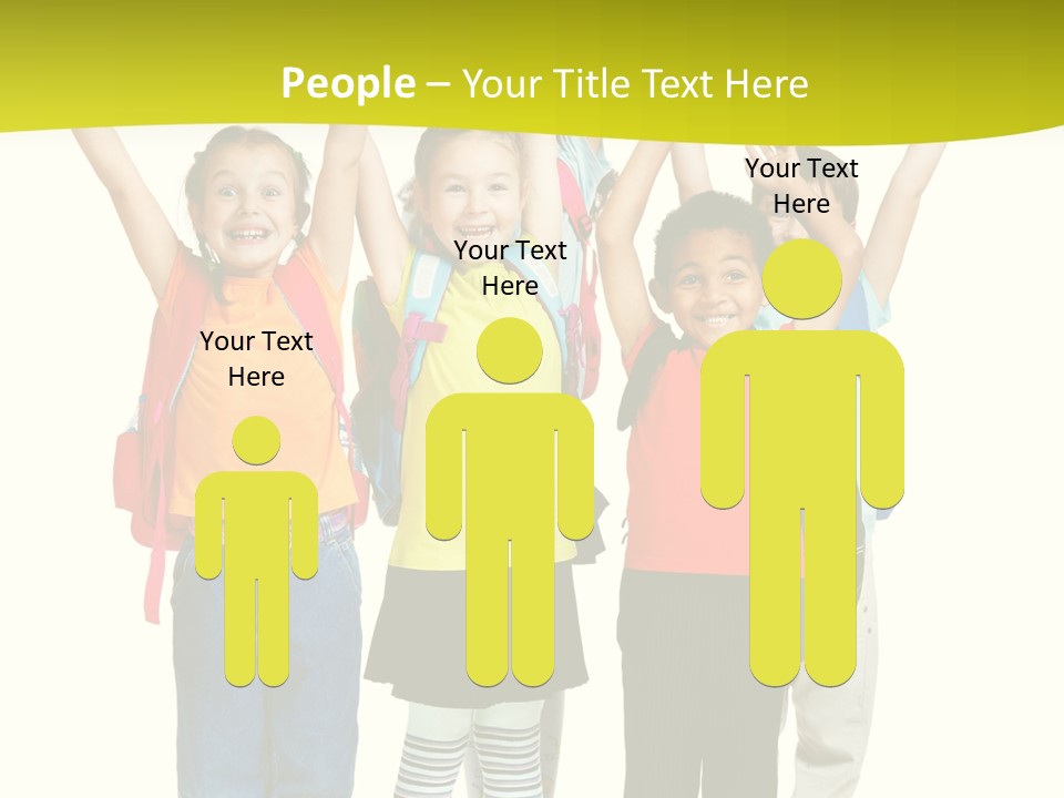 Several Bright Small PowerPoint Template