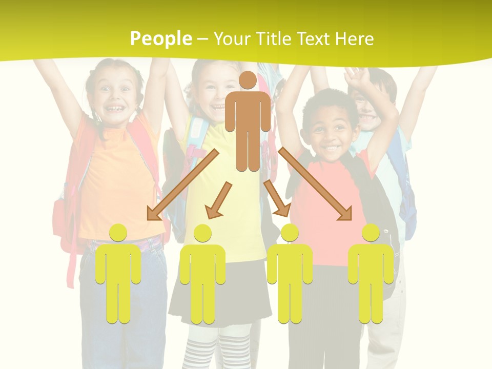 Several Bright Small PowerPoint Template