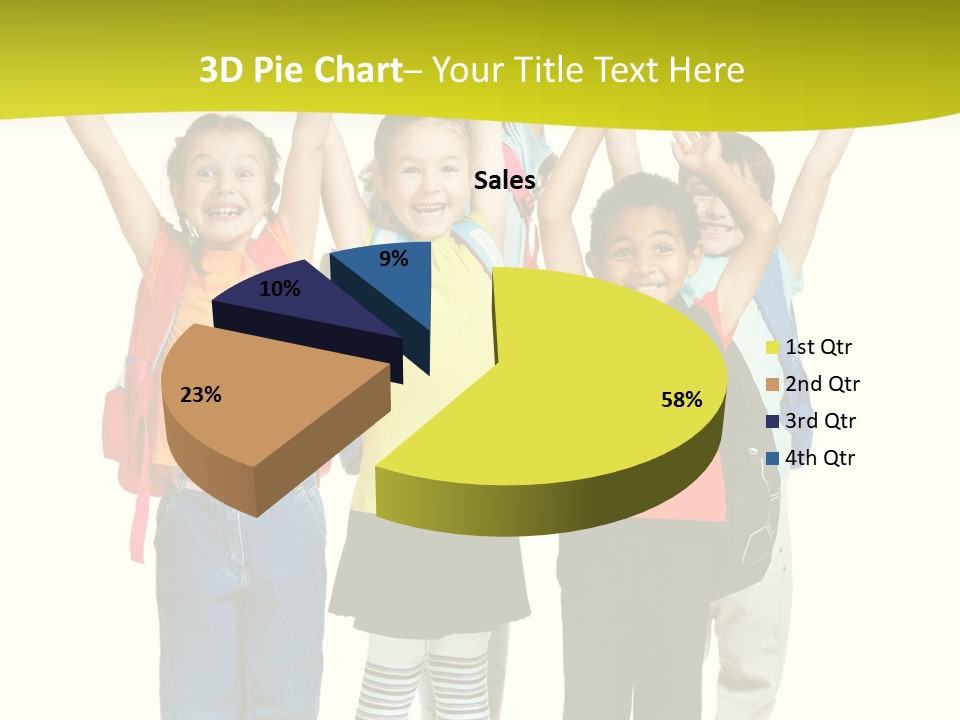 Several Bright Small PowerPoint Template