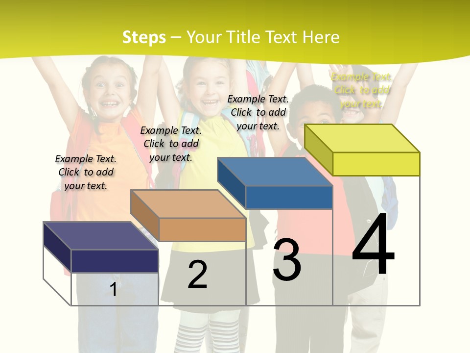 Several Bright Small PowerPoint Template