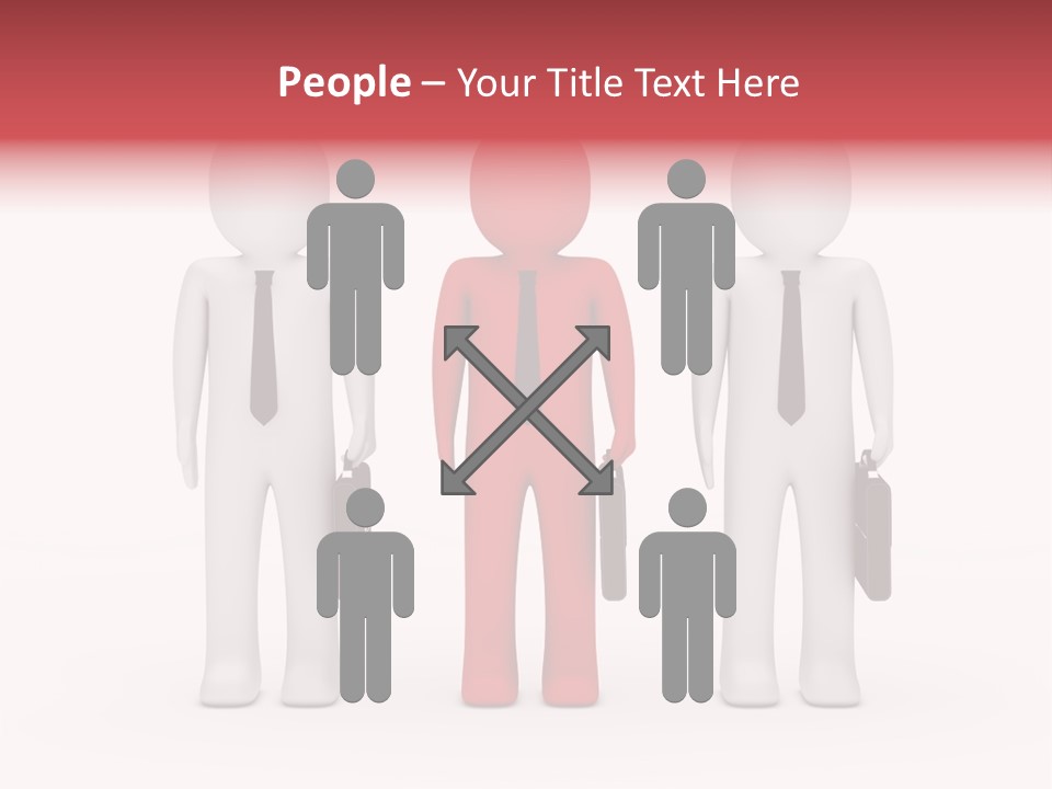 Friend Background People PowerPoint Template