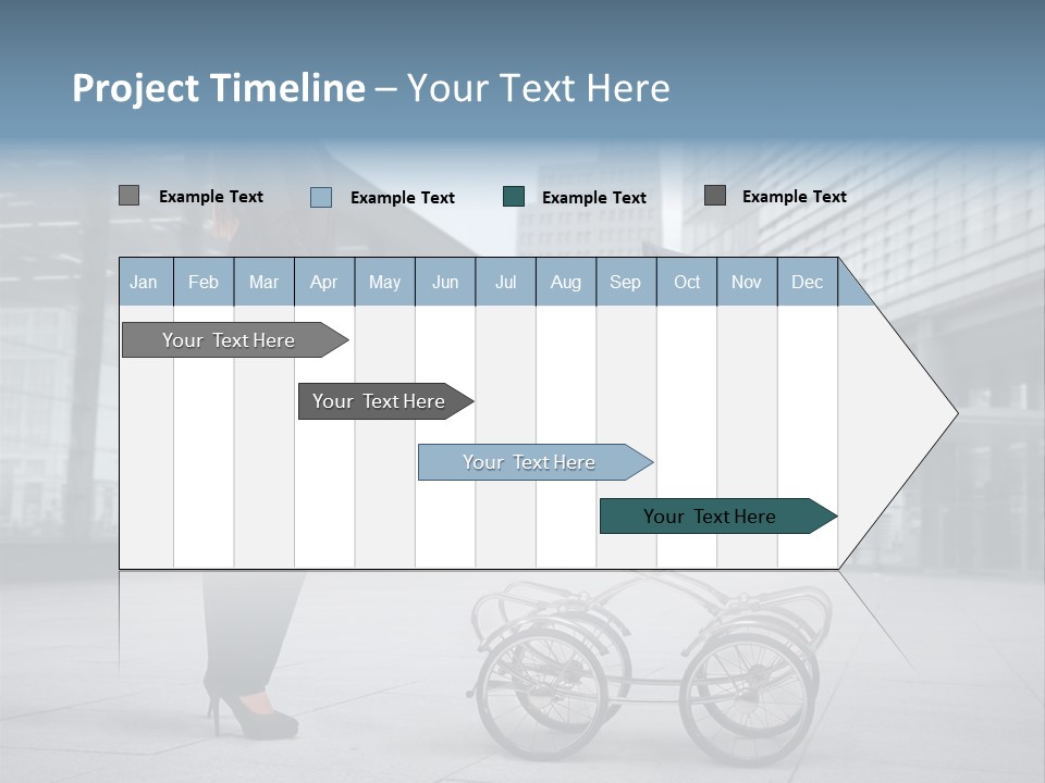 Woman Young Family PowerPoint Template