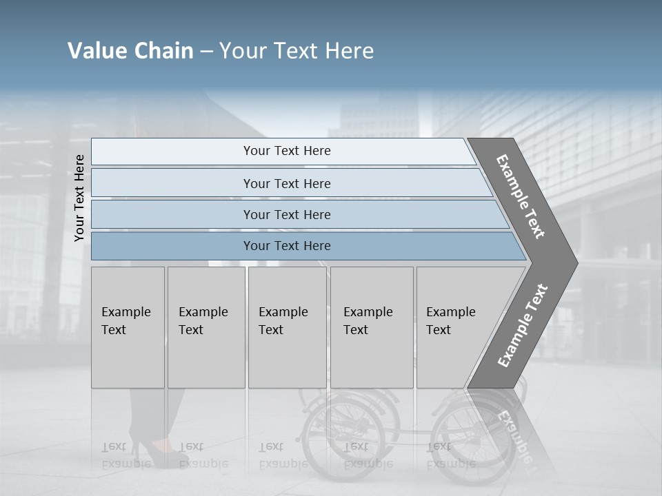 Woman Young Family PowerPoint Template