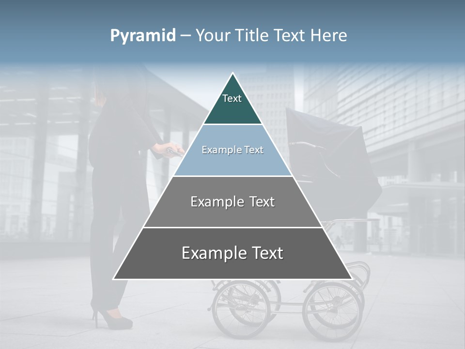 Woman Young Family PowerPoint Template