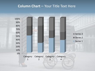 Woman Young Family PowerPoint Template