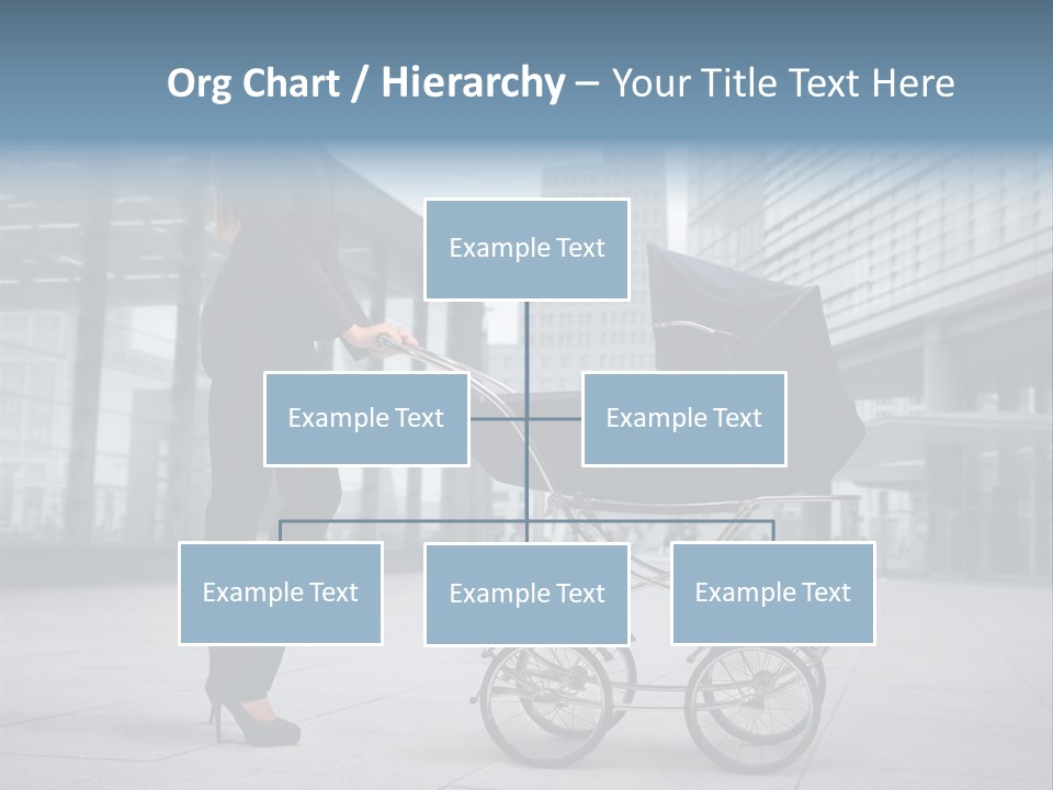 Woman Young Family PowerPoint Template