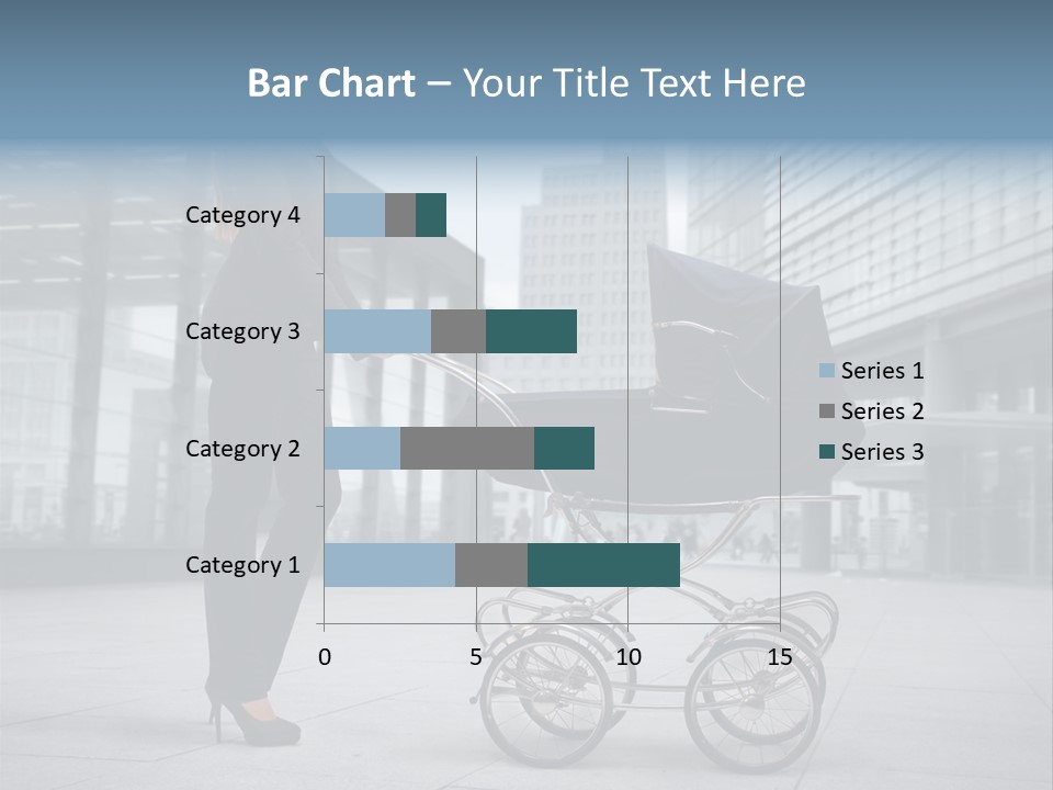 Woman Young Family PowerPoint Template