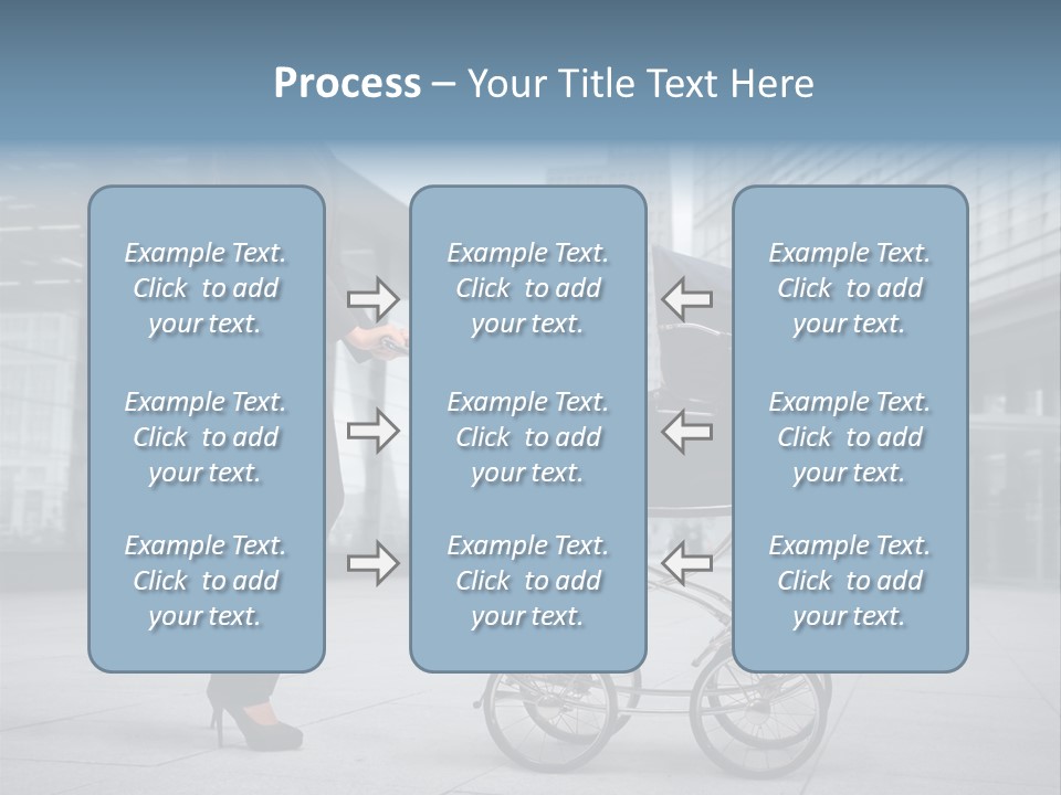 Woman Young Family PowerPoint Template