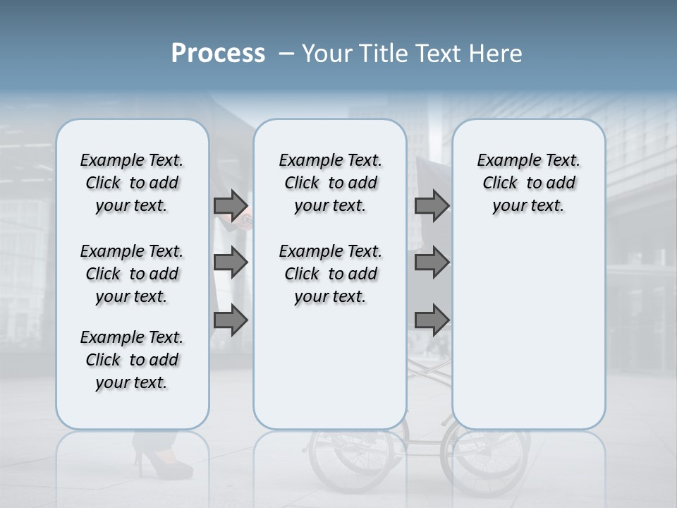 Woman Young Family PowerPoint Template