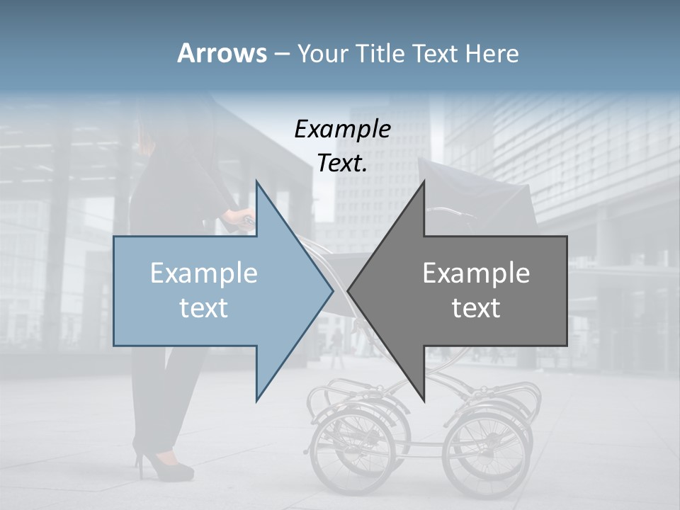 Woman Young Family PowerPoint Template