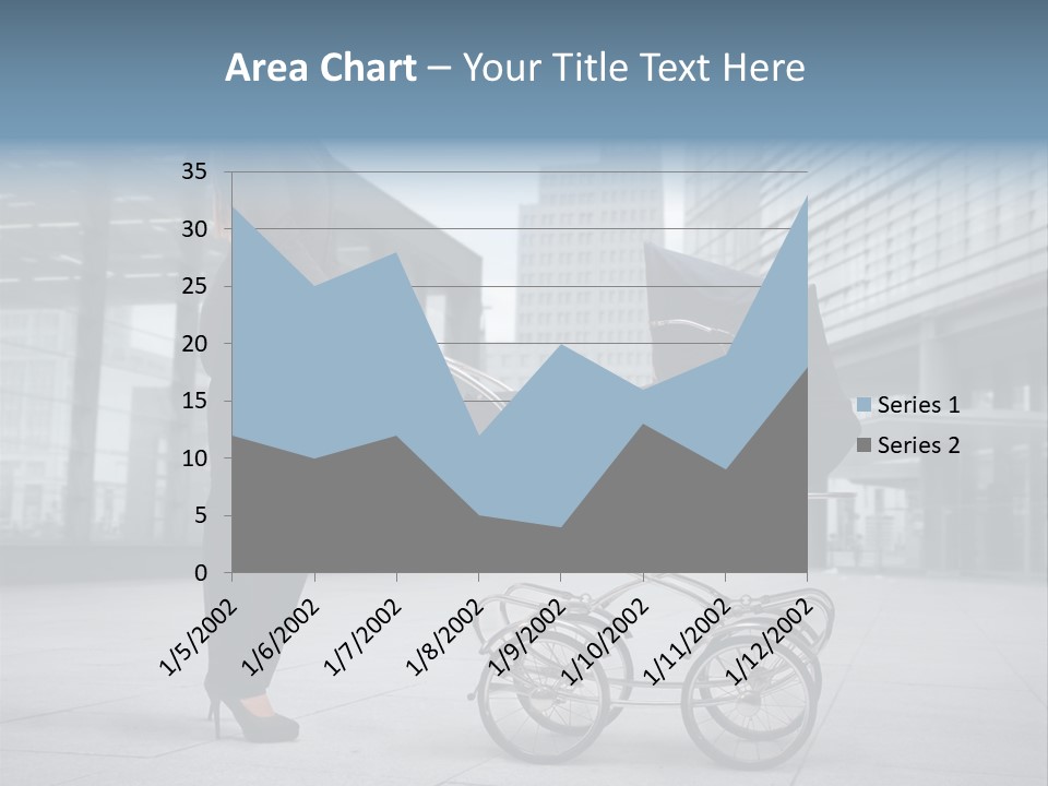 Woman Young Family PowerPoint Template