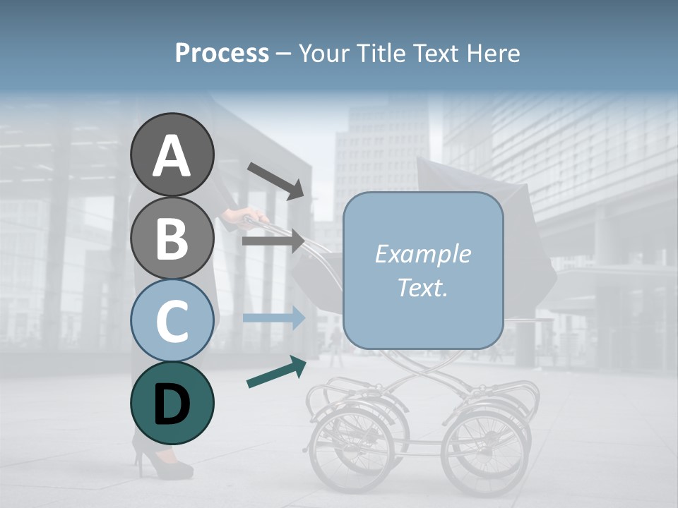 Woman Young Family PowerPoint Template