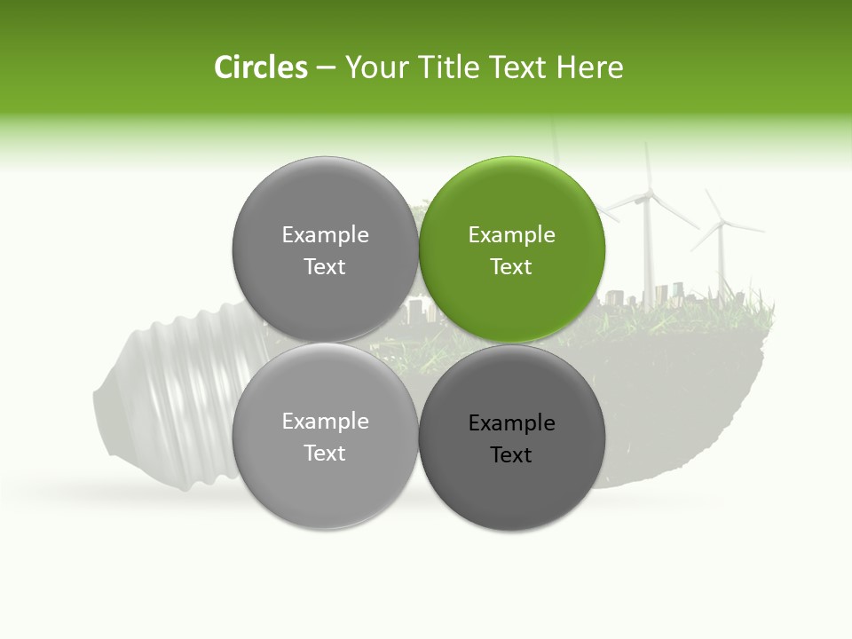 Generation Green Sunlight PowerPoint Template