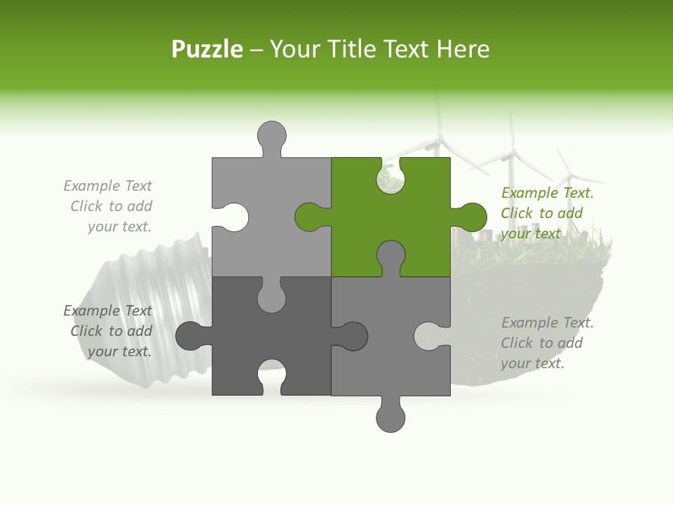 Generation Green Sunlight PowerPoint Template