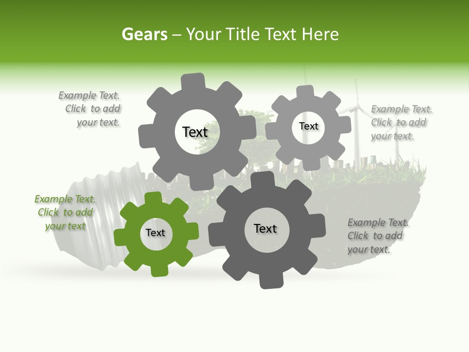 Generation Green Sunlight PowerPoint Template