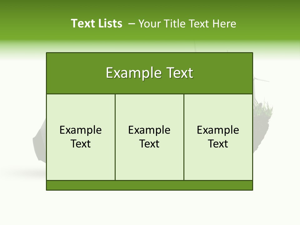 Generation Green Sunlight PowerPoint Template