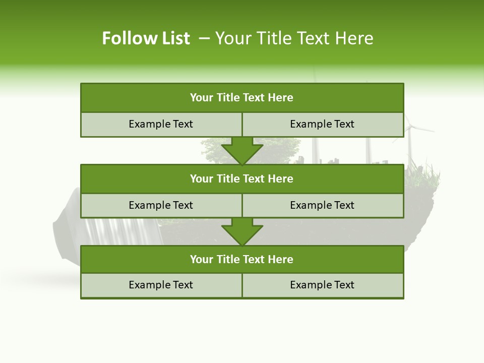 Generation Green Sunlight PowerPoint Template