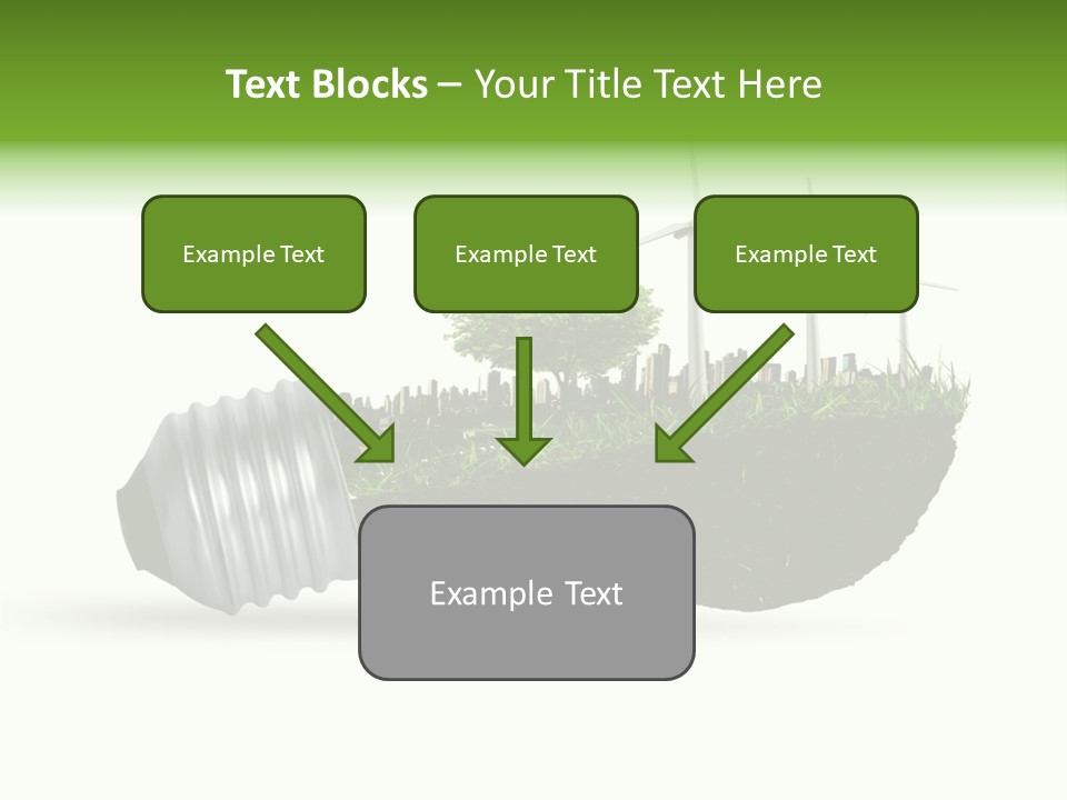 Generation Green Sunlight PowerPoint Template