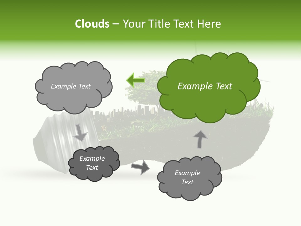 Generation Green Sunlight PowerPoint Template