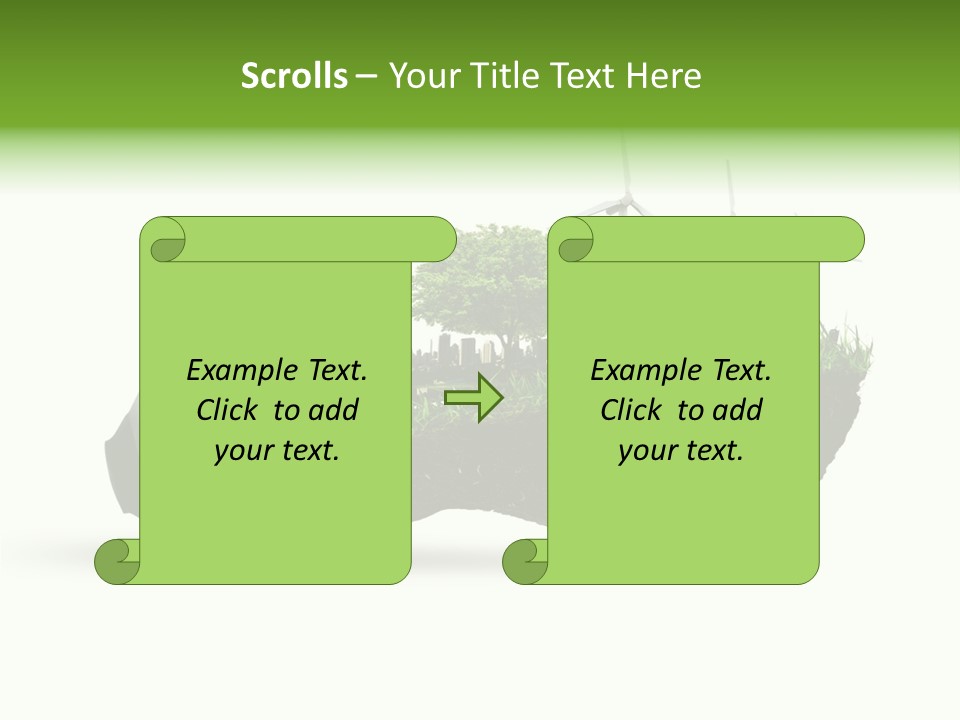 Generation Green Sunlight PowerPoint Template