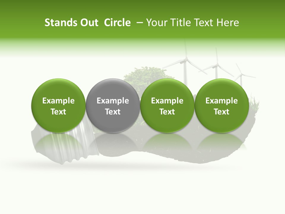 Generation Green Sunlight PowerPoint Template