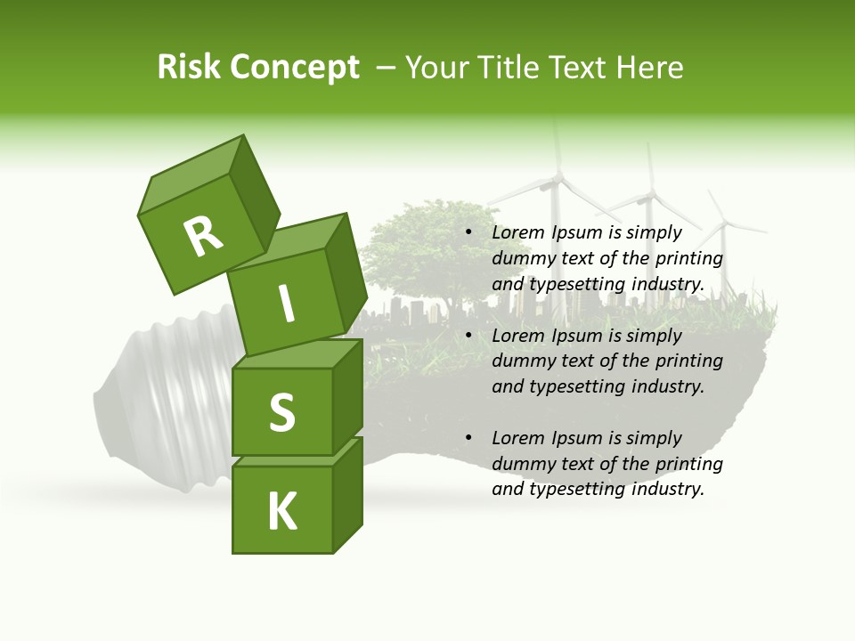 Generation Green Sunlight PowerPoint Template