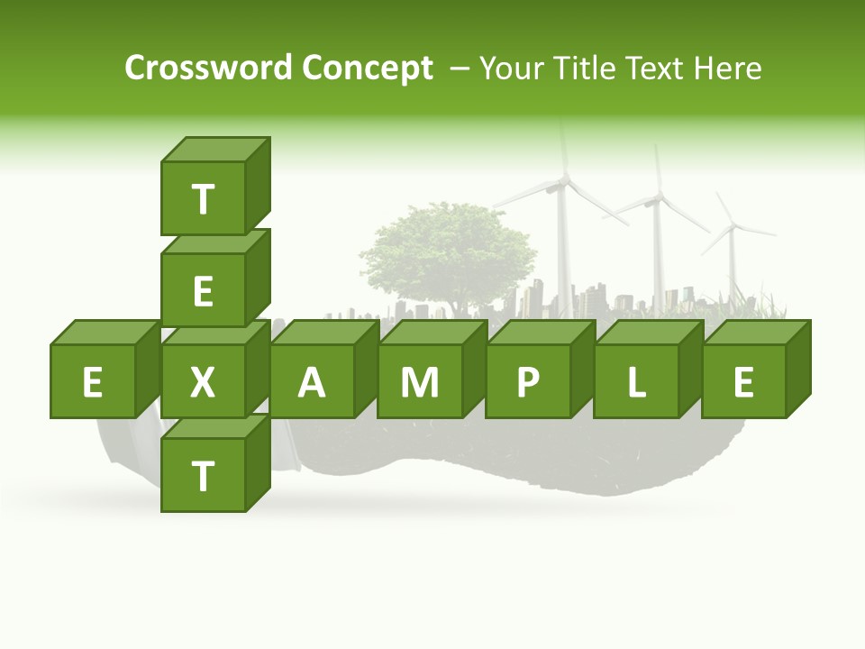 Generation Green Sunlight PowerPoint Template