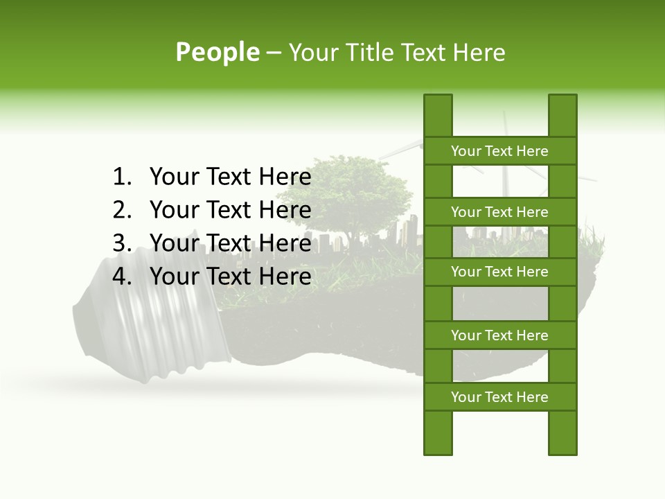 Generation Green Sunlight PowerPoint Template