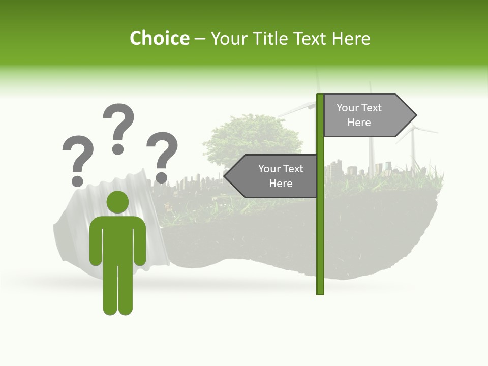 Generation Green Sunlight PowerPoint Template