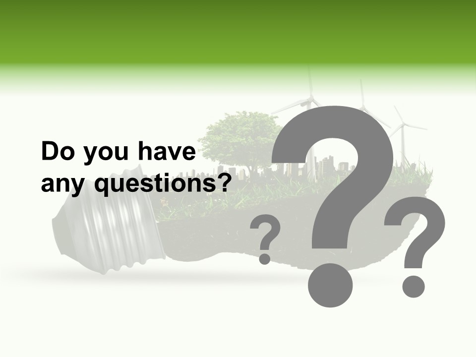 Generation Green Sunlight PowerPoint Template