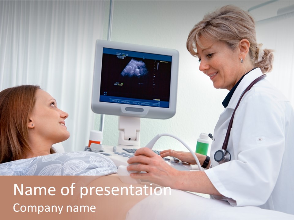 Healthcare Female Women PowerPoint Template