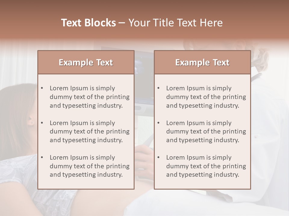 Healthcare Female Women PowerPoint Template