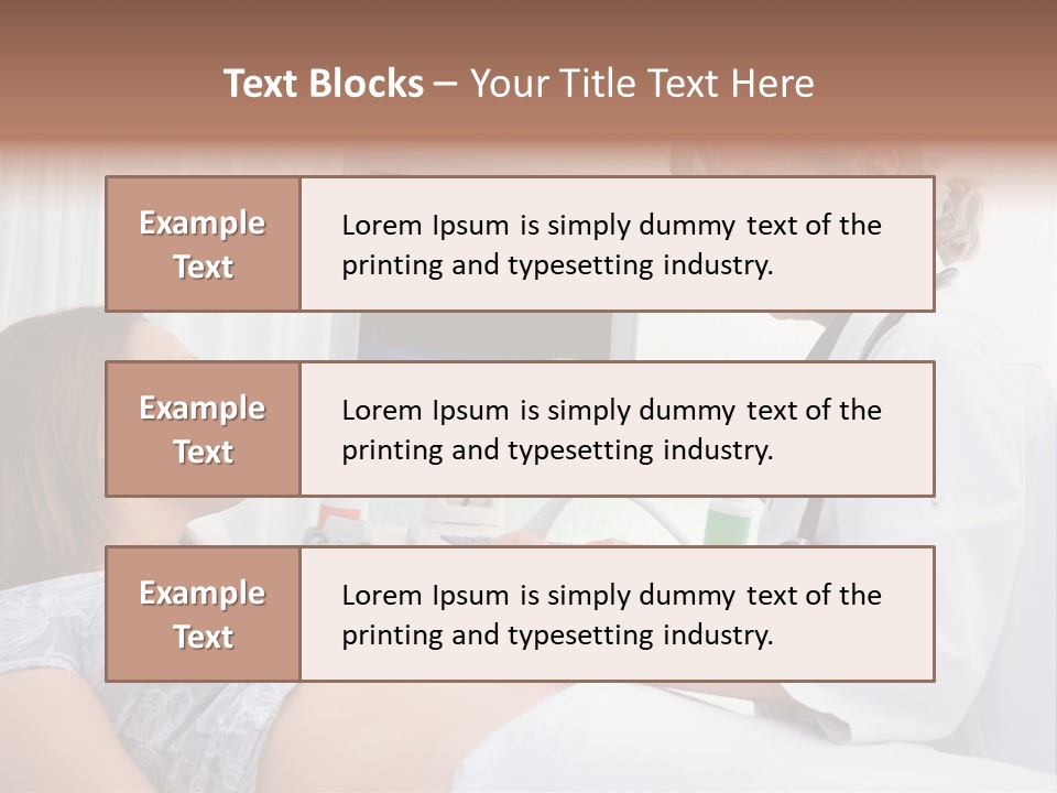 Healthcare Female Women PowerPoint Template