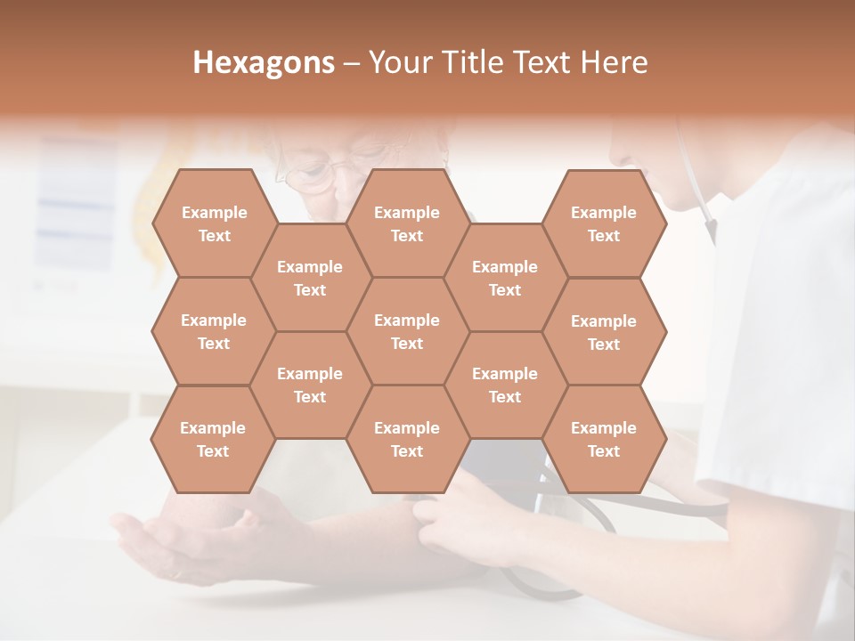 Caucasian Coat Check Up PowerPoint Template