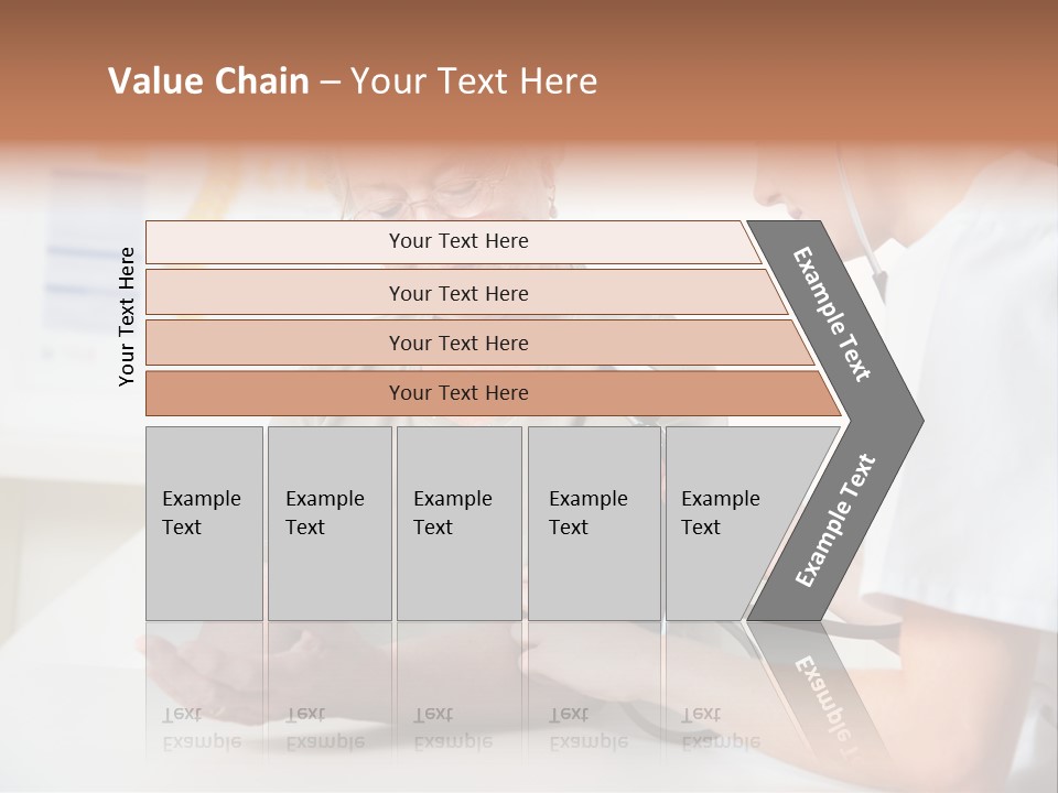 Caucasian Coat Check Up PowerPoint Template