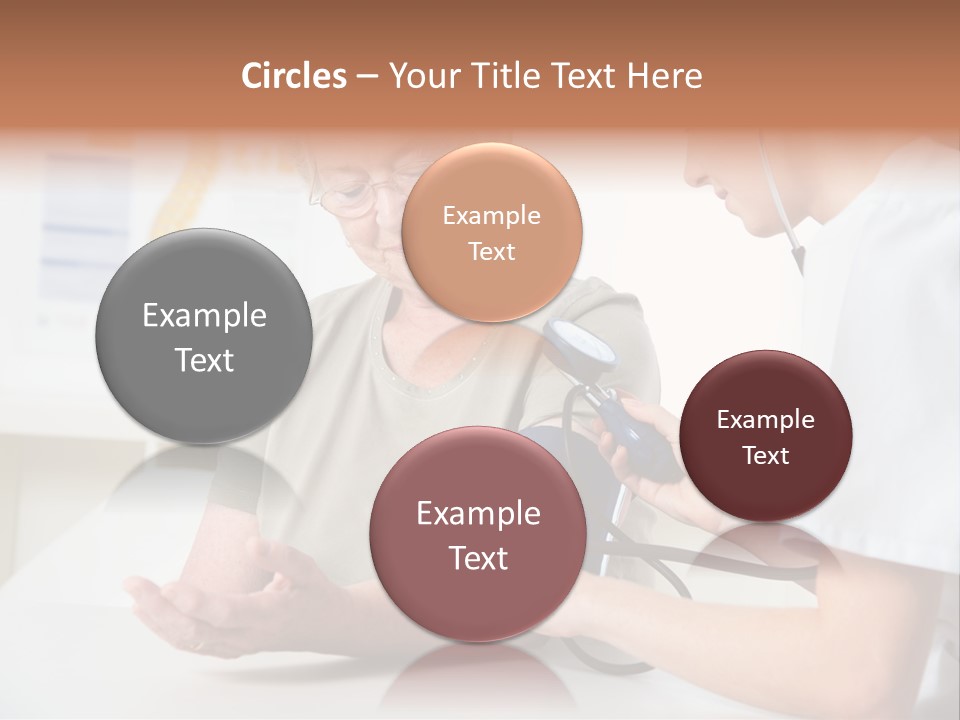 Caucasian Coat Check Up PowerPoint Template