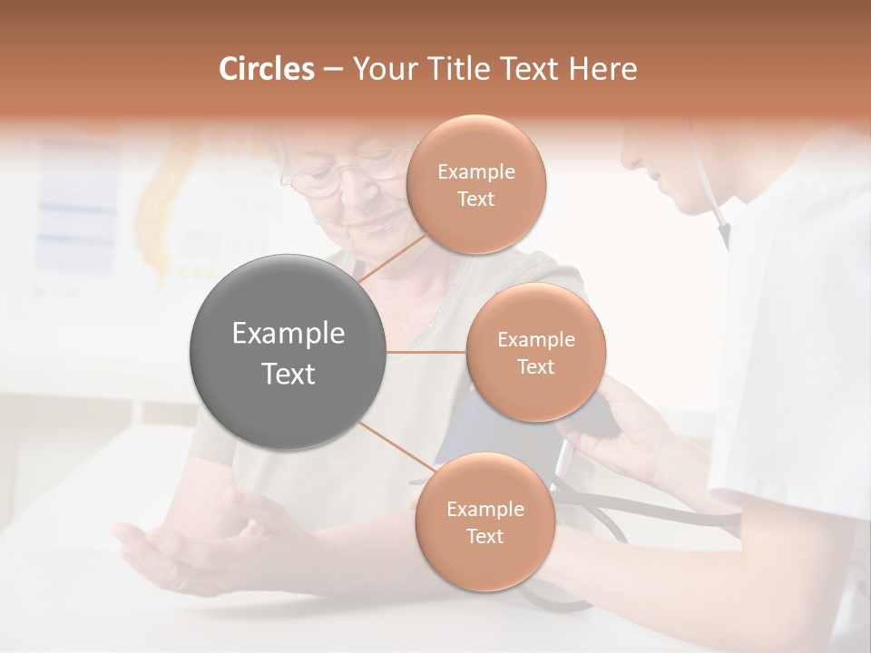 Caucasian Coat Check Up PowerPoint Template