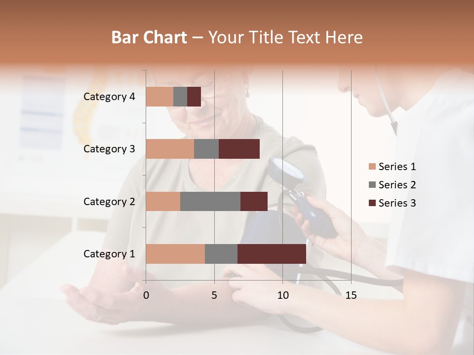 Caucasian Coat Check Up PowerPoint Template
