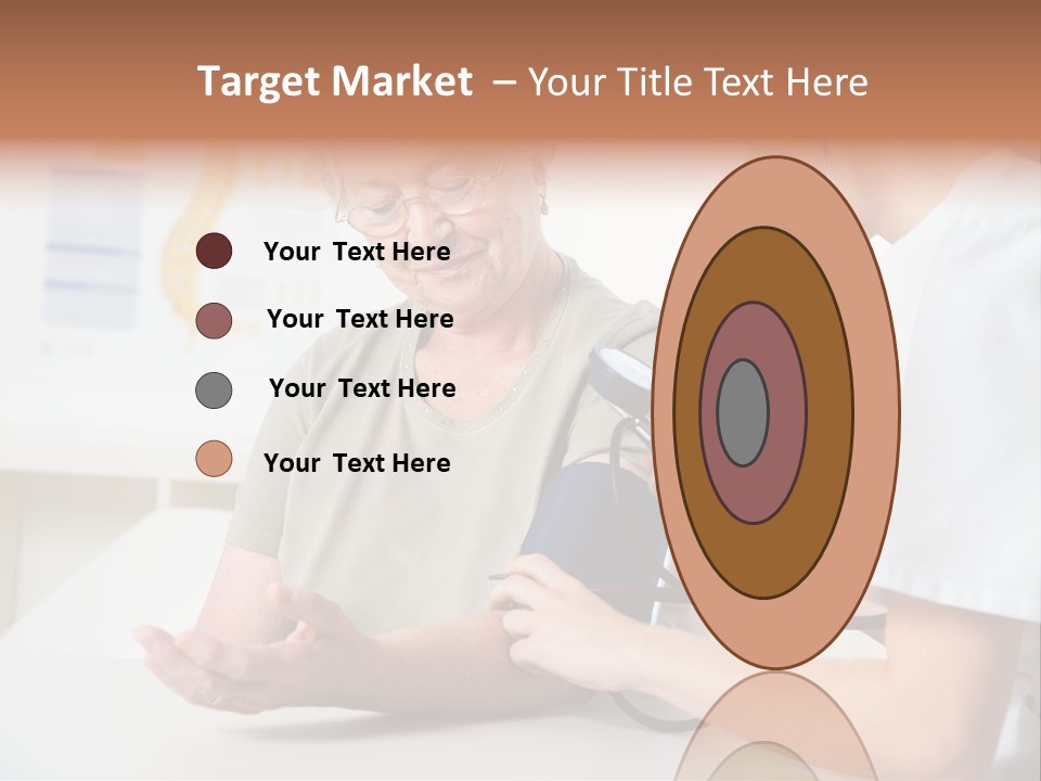 Caucasian Coat Check Up PowerPoint Template