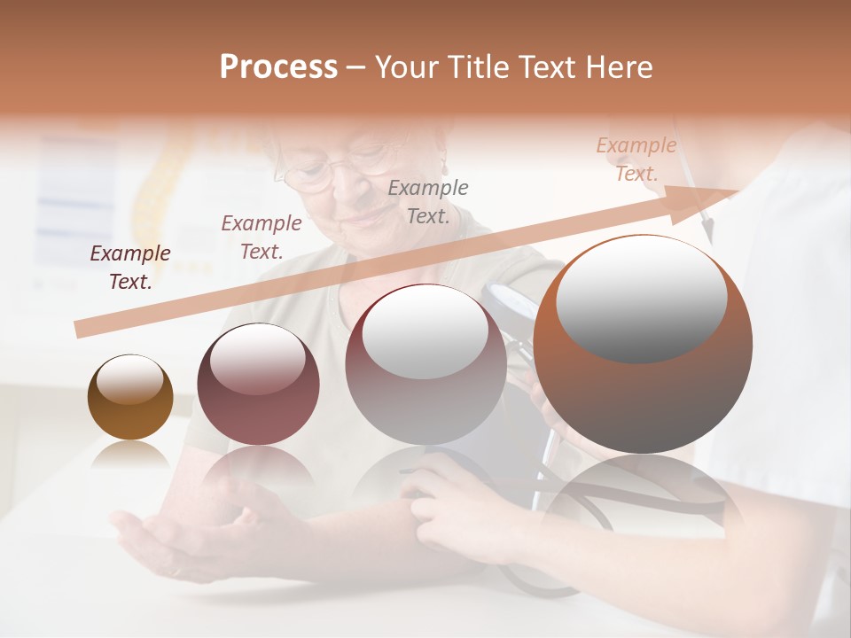 Caucasian Coat Check Up PowerPoint Template