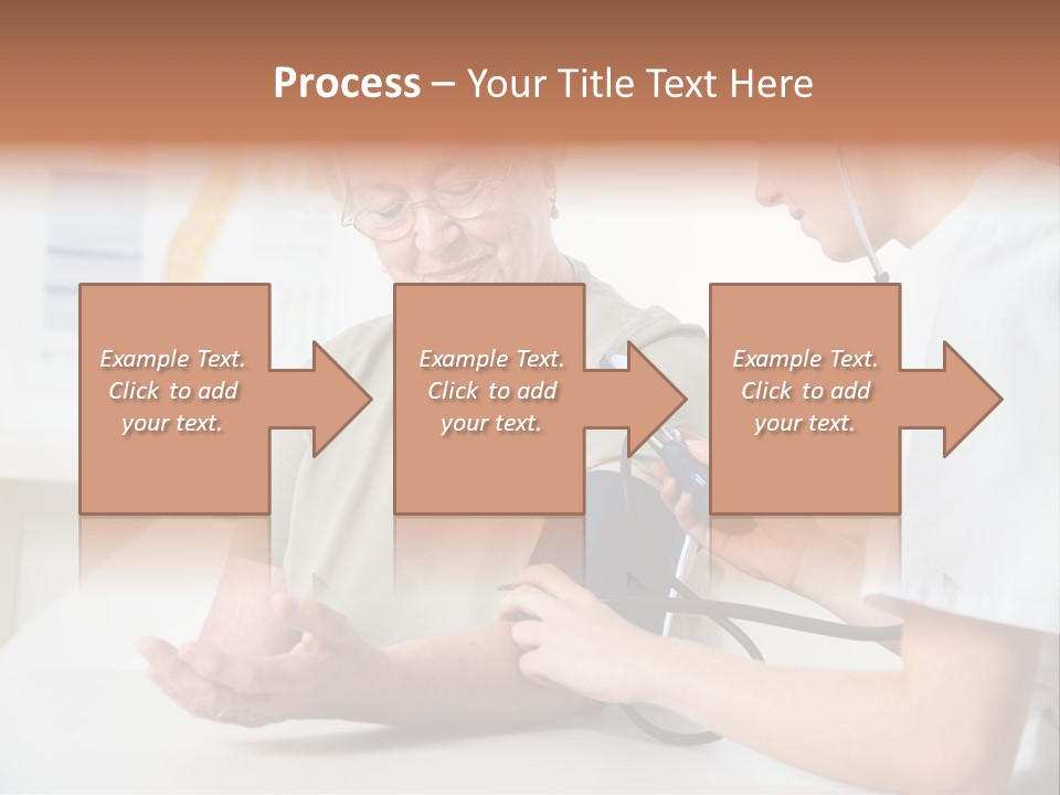Caucasian Coat Check Up PowerPoint Template