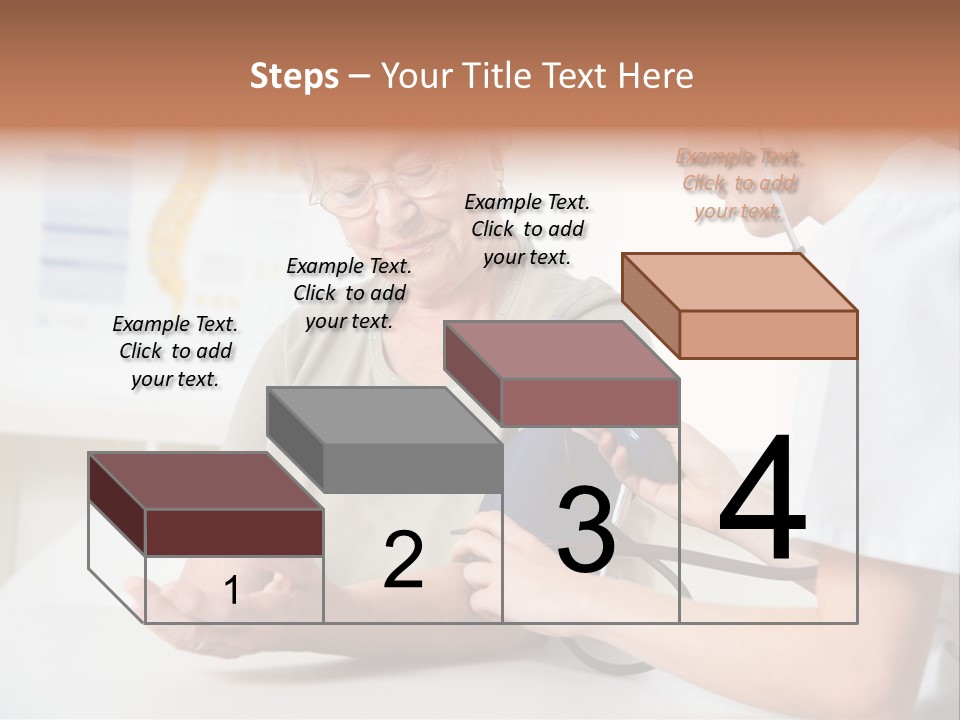 Caucasian Coat Check Up PowerPoint Template