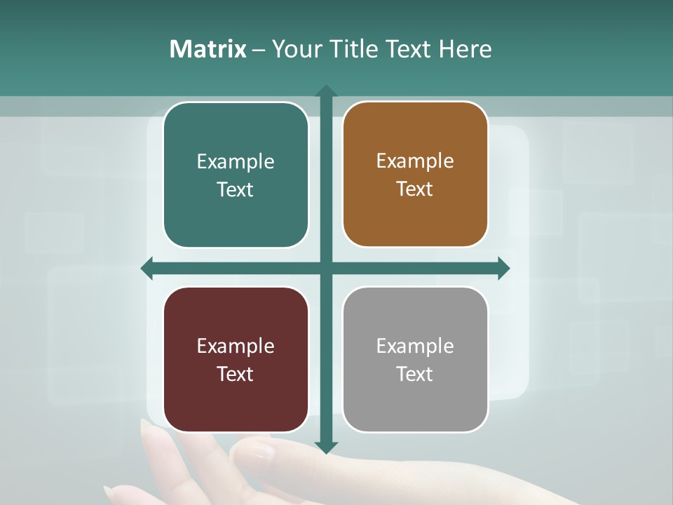 Tech Digital Push PowerPoint Template
