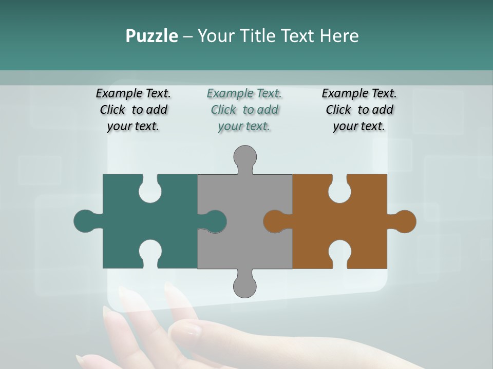 Tech Digital Push PowerPoint Template