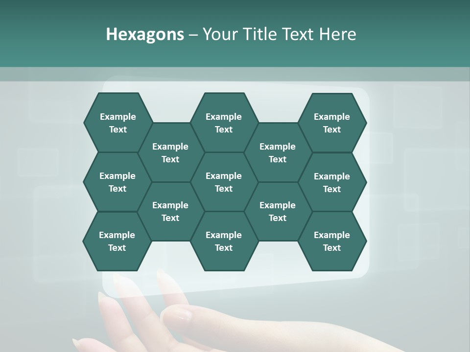 Tech Digital Push PowerPoint Template