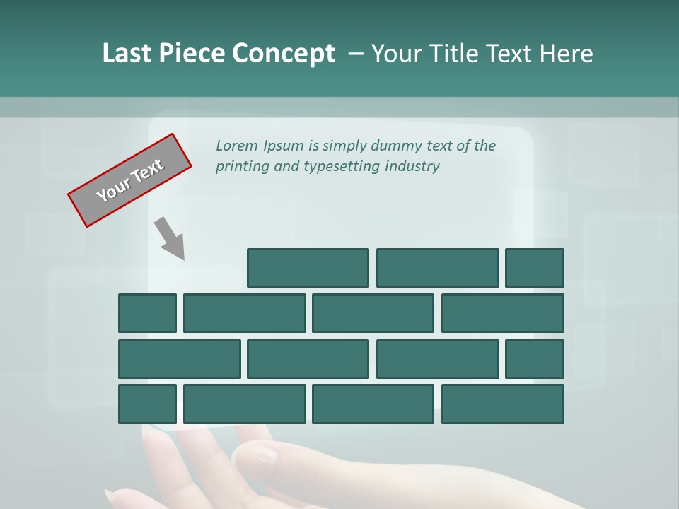 Tech Digital Push PowerPoint Template