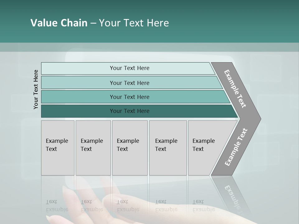 Tech Digital Push PowerPoint Template